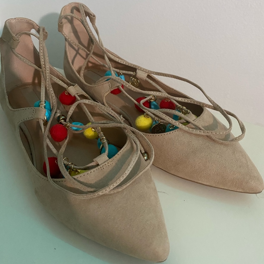 Forever 21 charm flats *NEVER WORN*